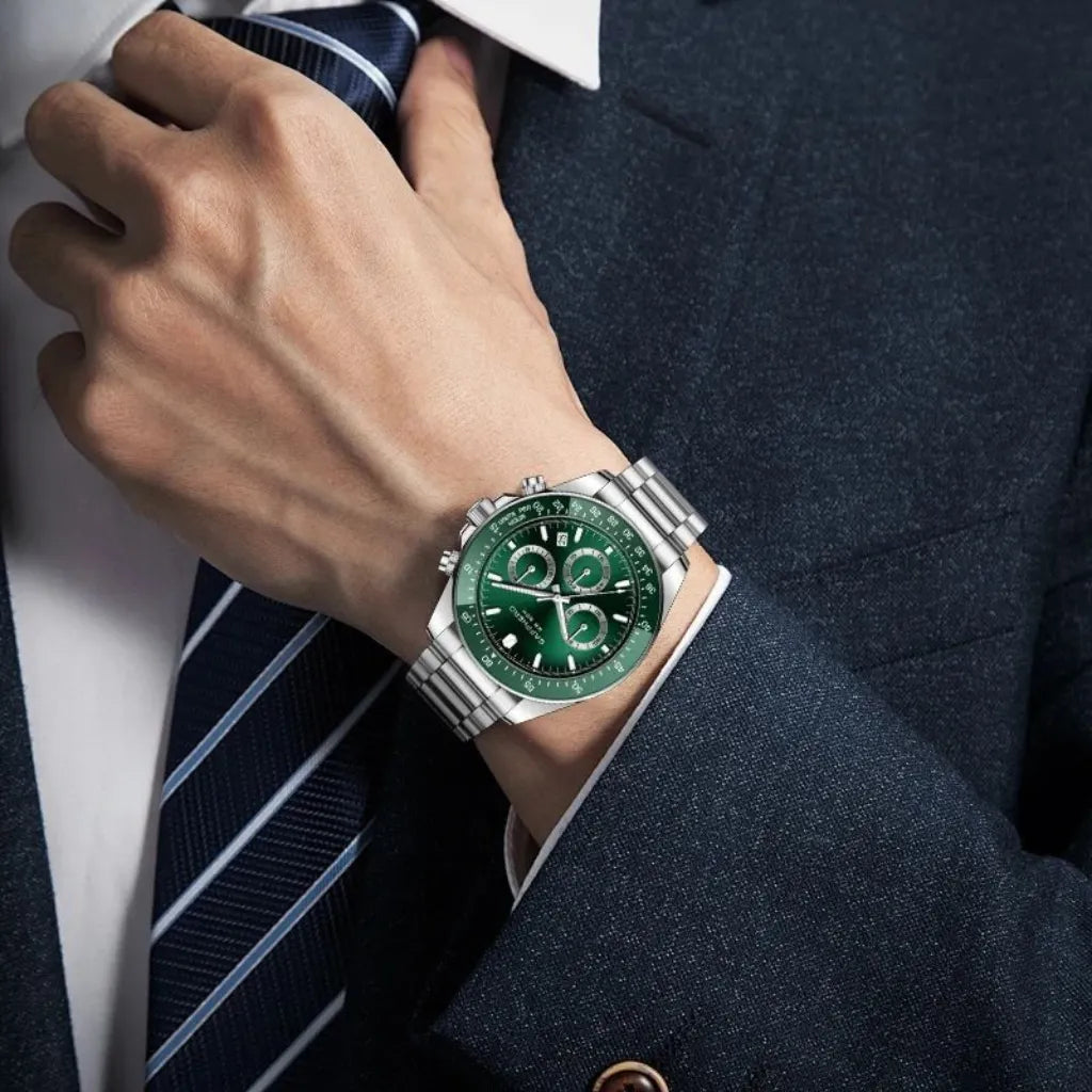 Relógio-Masculino-Spphero-Imperium-Silver-Green-no-pulso
